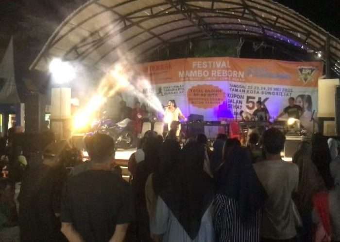 Festival Mambo Reborn, Ribuan Warga Padati Taman Kota Sungailiat