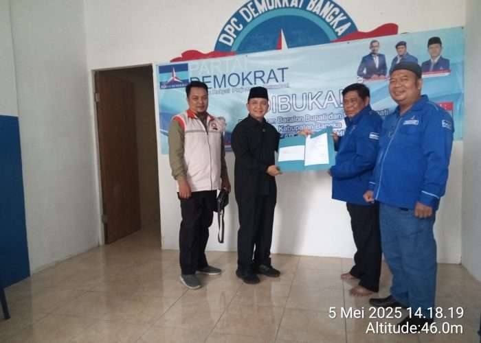 Bangun Koalisi, Aksan Visyawan Kembalikan Formulir ke Demokrat
