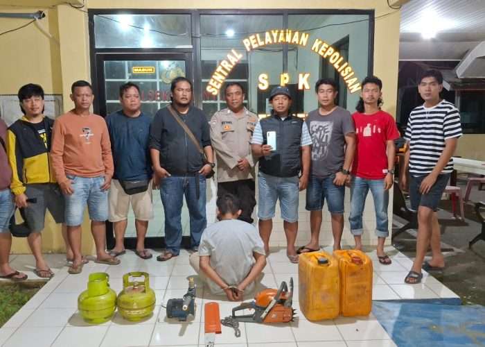 Gasak Uang dan HP di Belinyu, Residivis Kambuhan Ditangkap Polisi