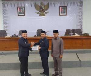 DPRD Bangka Sampaikan Tiga Agenda Sekaligus Lewat Paripurna