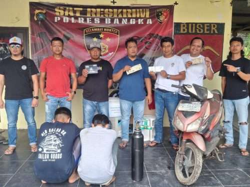 Dua Residivis Curanmor Dibekuk, Uang Hasil Curian Dipakai Judi Online