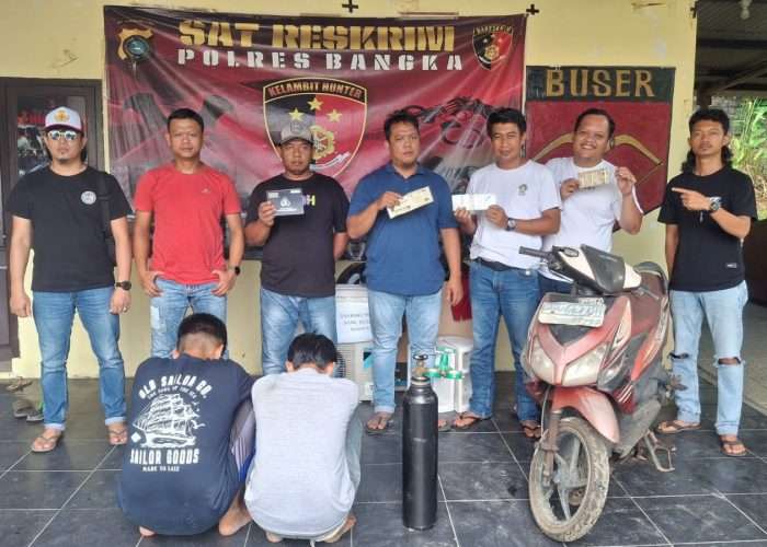 Dua Residivis Curanmor Dibekuk, Uang Hasil Curian Dipakai Judi Online