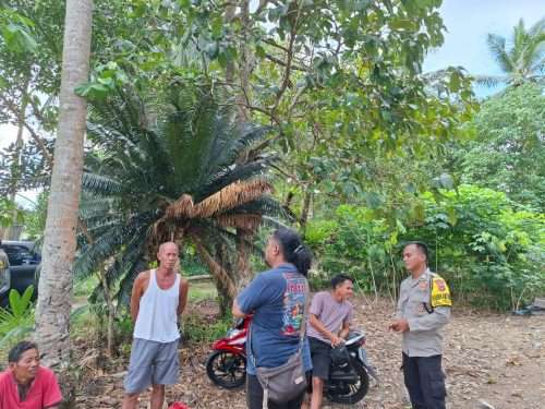 Polsek Belinyu Himbau Warga Tunda Tambang Ilegal di Bukit Dempo