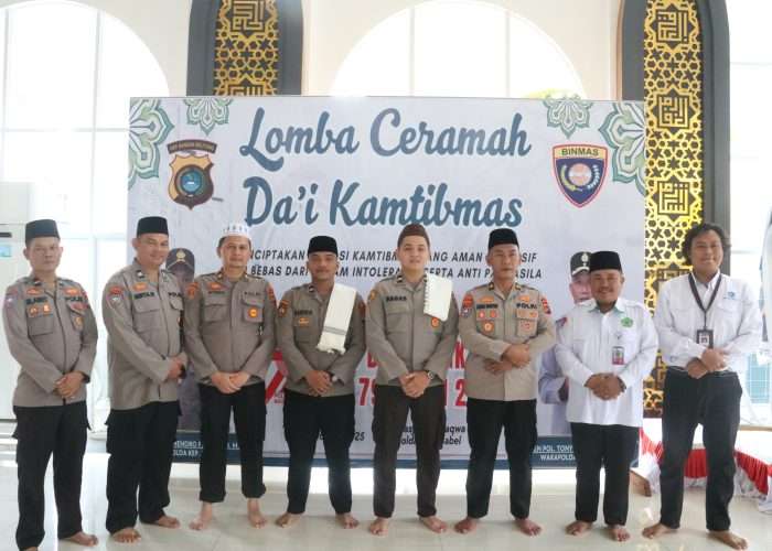 Polda Babel Gelar Lomba Ceramah Da’i Kamtibmas