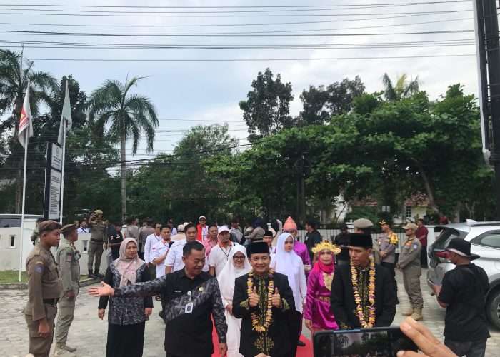 Arus Baru Bangka Maju, Paslon Aksan-Rustam Resmi Daftar ke KPU