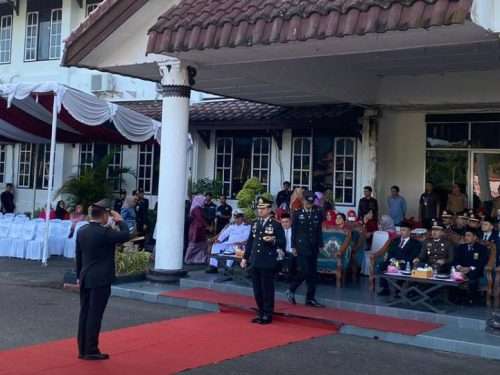 Kapolres Bangka Pimpin Upacara HUT Bhayangkara ke-79, TNI-Polri Kompak