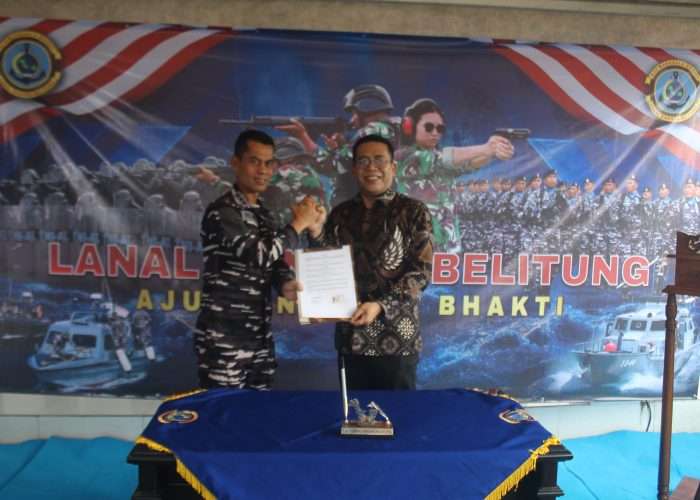 IAIN dan LANAL Babel Teken MoU, Mahasiswa Siap KKN di Program Ketahanan Pangan