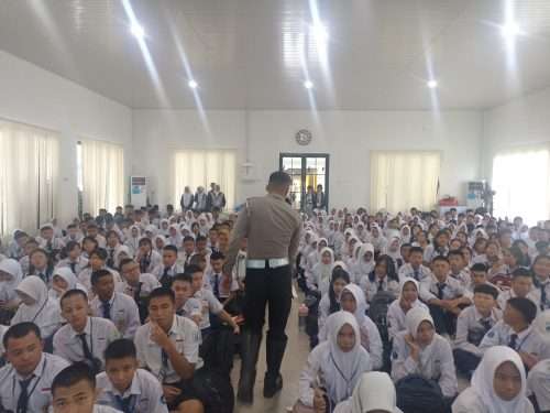 Satlantas Bangka Ajak Pelajar Jadi Pelopor Keselamatan