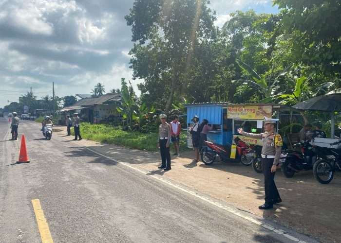 Hari ke-7 Operasi Patuh Menumbing, 106 Pengendara Ditindak Satlantas Bangka
