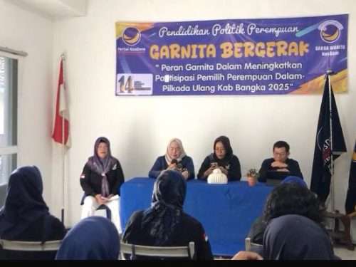 NasDem Bangka Dorong Partisipasi Perempuan di Pilkada 2025