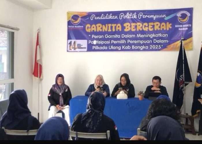 NasDem Bangka Dorong Partisipasi Perempuan di Pilkada 2025