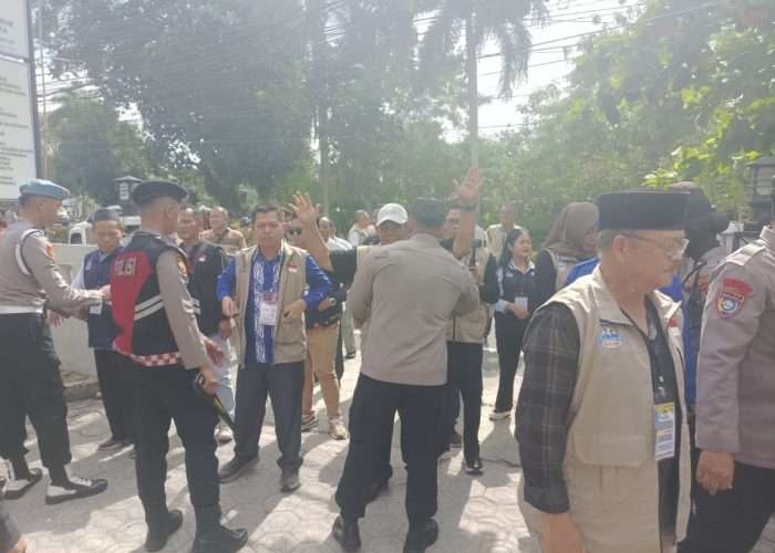 120 Polisi Dikerahkan Amankan Pengundian Nomor Urut Pilkada Bangka 2025