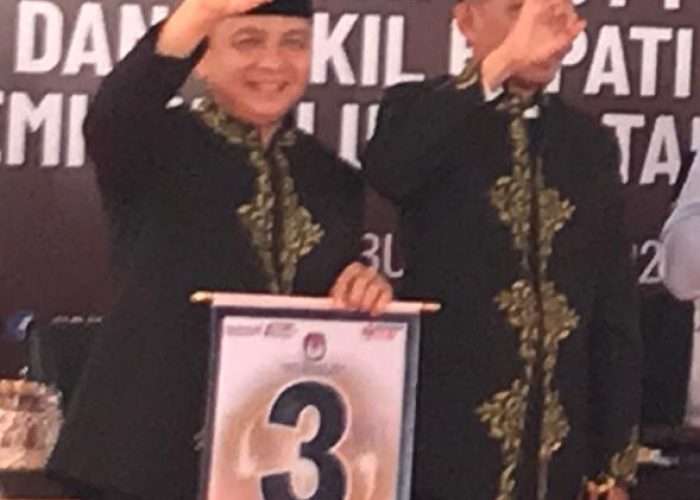 Nomor 3 Jadi Isyarat Baik, Aksan-Rustam Komitmen Bangun Bangka Bersama Rakyat