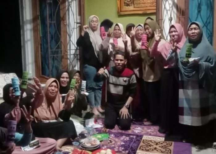 Disambut Ratusan Warga, Rustam Jasli Siap Bantu Petani dan Penambang Rakyat