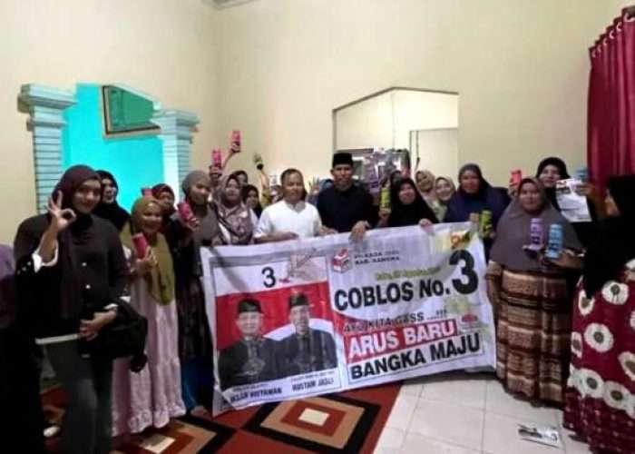 Nilai Rustam Merakyat, Warga Balunijuk Kompak Dukung Paslon ARUS