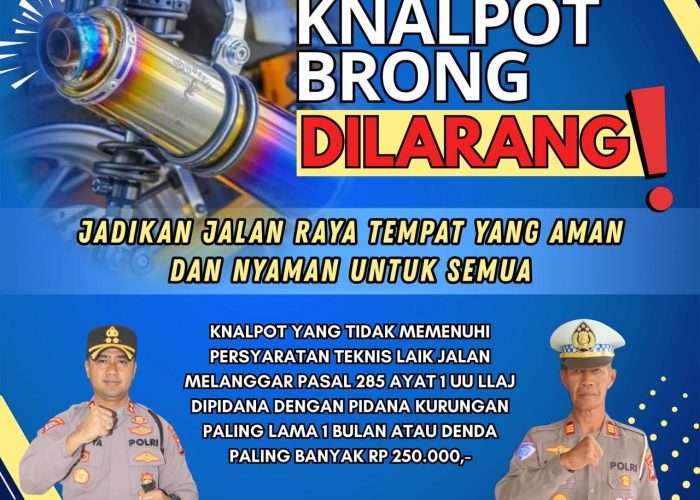 Kapolres Babar Ingatkan Larangan Knalpot Brong,