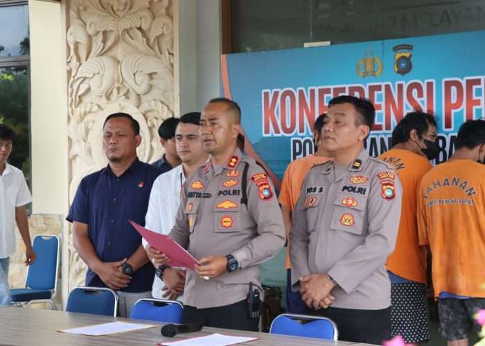 Terendus di Mentok, Tiga Pelaku Narkoba Ditangkap Polisi