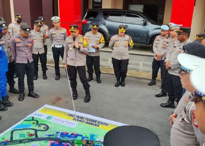 Polres Bangka Siapkan 200 Personel, TFG Digelar Jelang Debat Cabup-Cawabup