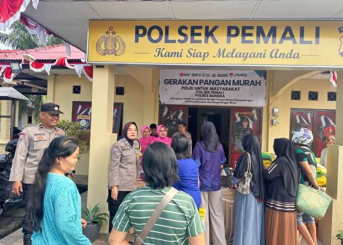 Mak-Mak Serbu Polsek Pemali, 1 Ton Beras Ludes Hitungan Jam