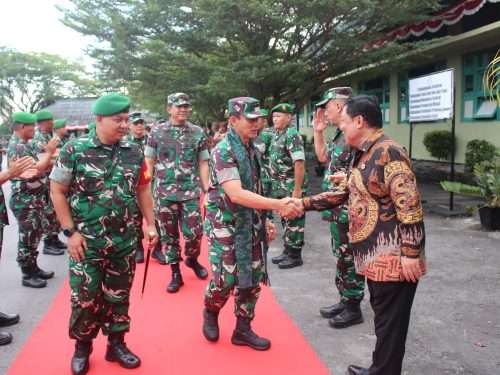 Kunker ke Kodim 0413/BKA,  Pangdam II Tekankan Disiplin dan Sinergi