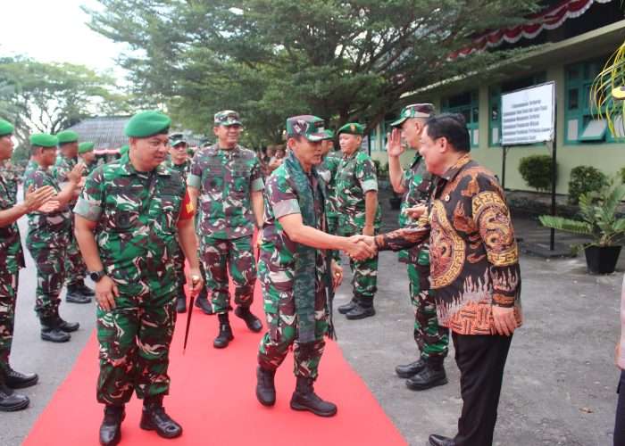 Kunker ke Kodim 0413/BKA,  Pangdam II Tekankan Disiplin dan Sinergi