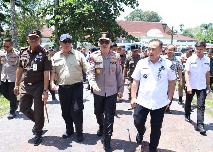 Pantau TPS, Kapolda Babel Pastikan Pilkada Ulang Aman