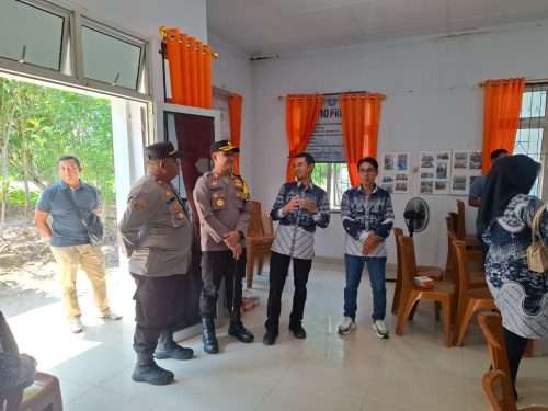 Kapolres Bangka Pantau Pleno PPK, Pastikan Situasi Aman