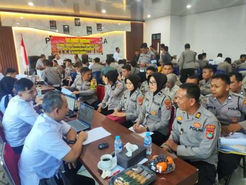 Polres Bangka Terima Kunjungan Tim Audit Kinerja Polda Babel