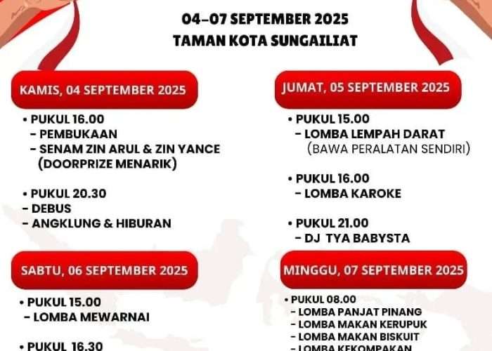Semarak HUT ke-80 RI, AIPI Gelar Rangkaian Hiburan dan Lomba Rakyat