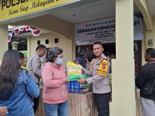 Polsek Pemali Diserbu Warga, 400 Karung Beras Ludes