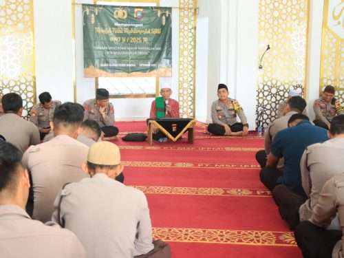Maulid Nabi SAW 1447 H, Kapolres Ajak Personel Teladani Rasulullah