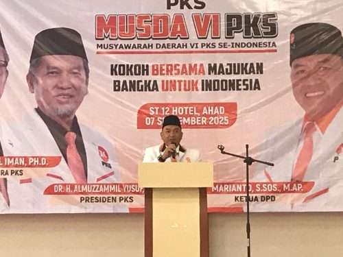 Musda VI PKS, Marianto Nahkodai DPD Bangka 2025–2030
