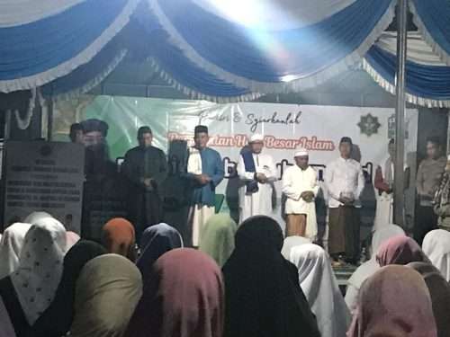 Ustadz Abdurrahman Djaelani Isi Maulid Nabi di Desa Air Ruai