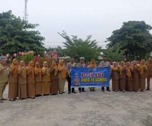 Satlantas Bangka Edukasi Siswa Soal Tertib Lalu Lintas dan Anti-Bullying