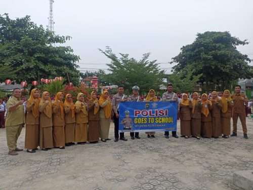 Satlantas Bangka Edukasi Siswa Soal Tertib Lalu Lintas dan Anti-Bullying