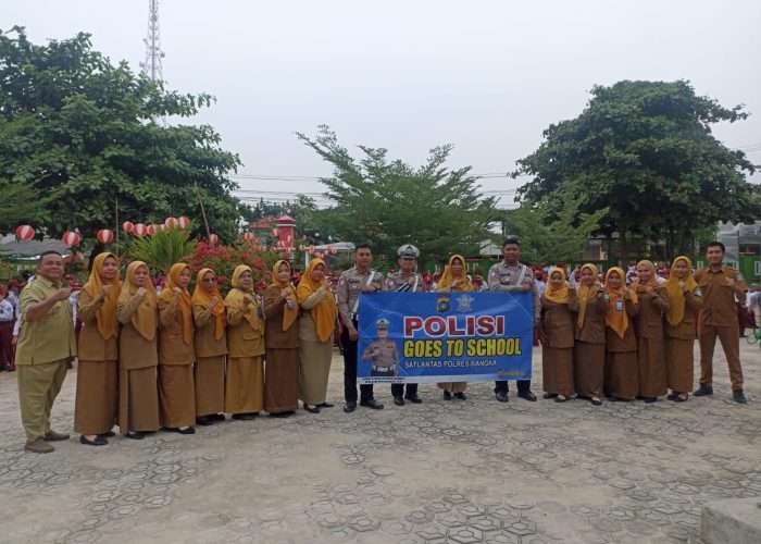 Satlantas Bangka Edukasi Siswa Soal Tertib Lalu Lintas dan Anti-Bullying