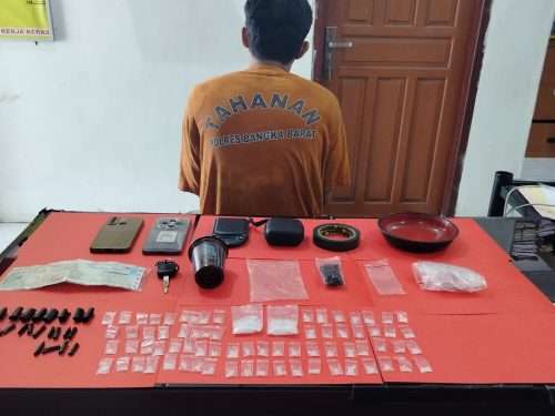 Polisi Bongkar Gudang Sabu dan Ganja, Puluhan Paket Siap Edar Disita