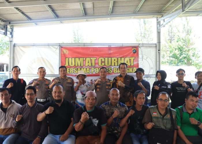 Kapolres Bangka Ajak Media & Warga, Targetkan Pos Kamling di Setiap Desa