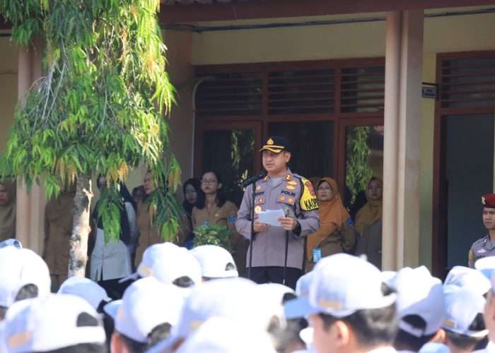 Kapolres Bangka Ingatkan Siswa Jauhi Narkoba dan Balap Liar