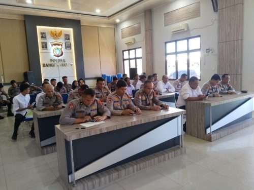 Polres Babar Gaspol Perbaiki Semua Layanan, Bidik Predikat Zona Integritas WBK-WBBM