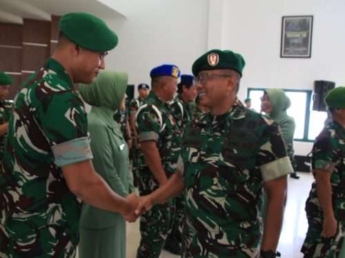 24 Prajurit Korem 045/Gaya Naik Pangkat,