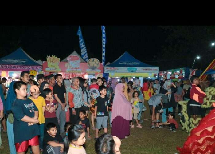 Warga Antusias Rayakan Festival Rakyat di Desa Air Ruai 