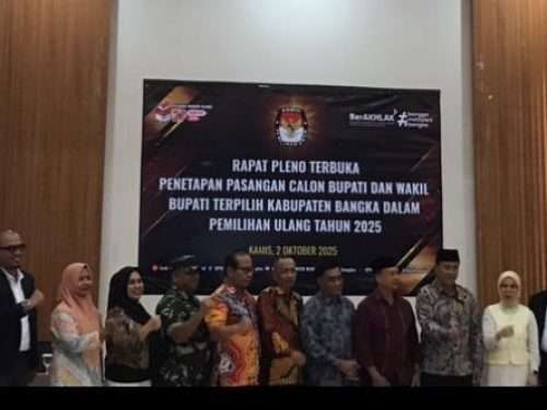Ferry–Syahbudin Resmi Pimpin Bangka 2025–2030