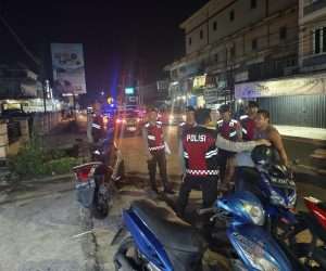 Polres Bangka Gencar Patroli Blue Light, Tekan Kejahatan di Tengah Malam