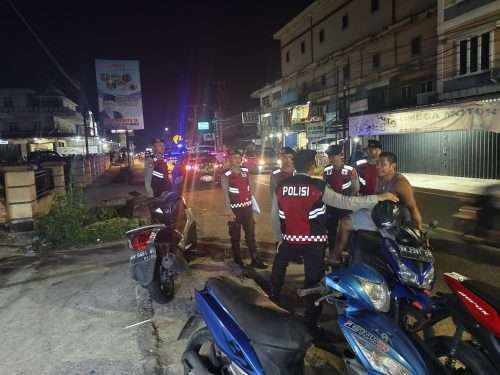 Polres Bangka Gencar Patroli Blue Light, Tekan Kejahatan di Tengah Malam