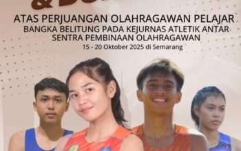 Cornelia Safira Wakili Babel di Kejurnas Atletik Semarang