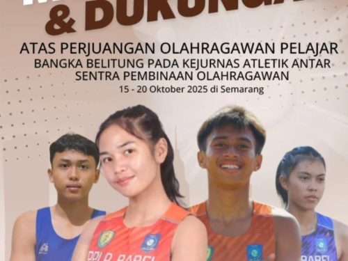 Cornelia Safira Wakili Babel di Kejurnas Atletik Semarang