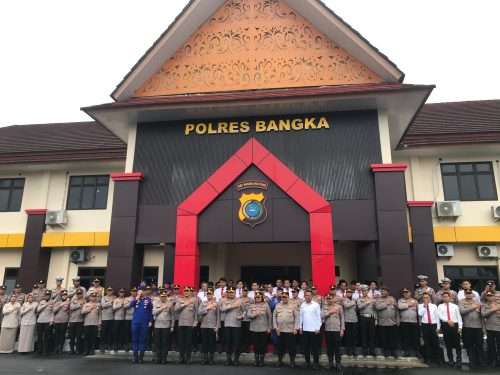 Kujungi Polres Bangka, Kapolda Ingatkan Layani Masyarakat dengan Tulus dan Ikhlas