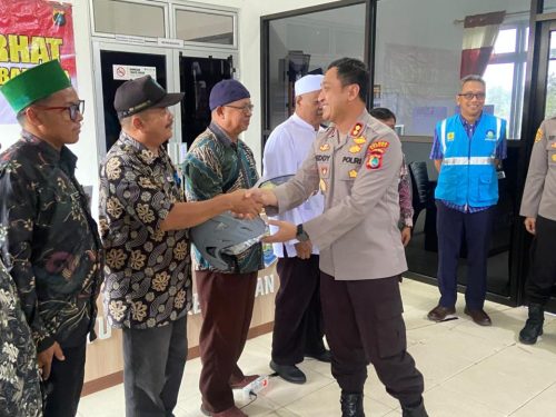 Dengar Langsung Keluhan Warga, Kapolres Bangka Gelar Jumat Curhat di Belinyu