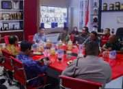 Rakor Pengamanan Nataru, Bupati Bangka Pastikan Ibadah & Pasokan Pangan Aman